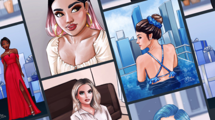 Illustrations digitales - Portraits de femmes